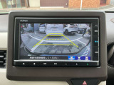 バックカメラ装着車です!!モニターで確認できるので後方もしっかり確認ができます。