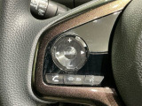 ステアリングにオーディオ操作スイッチが付いています。オーディオ画面に直接タッチしなくても操作が出来ますので、運転に集中できます。