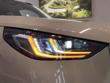 BMWの伝統の丸目4灯ヘッドライトでございます。LEDライトで視認性もよく明るく安全性の向上につながります。