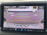 【 バックカメラ 】駐車が苦手な方でも映像で後方の安全確認もしっかり♪見えない死角の部分や距離感などモニター確認することが可能です!//