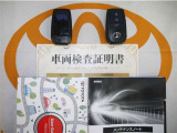 スマートキー付。取扱説明書とメンテナンスノートもあります☆品質評価シート付いてます!トヨタ認定中古車ライト!!