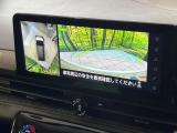 【アラウンドビューモニター】専用のカメラにより、上から見下ろしたような視点で360度クルマの周囲を確認することができます☆死角部分も確認しやすく、狭い場所での切り返しや駐車もスムーズに行えます。
