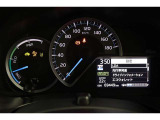 マルチインフォメーションディスプレイ付きのメーターです!エコ運転へ導く多彩な情報を表示してくれます。