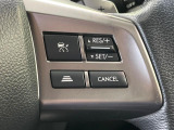 【全車速追従機能付クルーズコントロール】高速道路での長距離走行が楽に!!自動で速度を保つクルーズコントロールが、衝突軽減システムと連携し、前方の車両を感知して車間を保つように速度調節してくれます!!