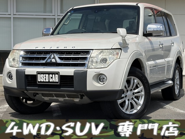 パジェロ 3.2 ロング スーパーエクシード ディーゼル 4WD ナビ バックモニター
