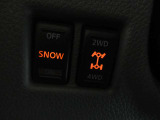 2WD..4WD切り替えスイッチです 冬道も安心です