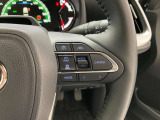 前方の車との車間を設定し、スピードを上げたり緩めたりを自動で行ってくれる追尾式の「レーダークルーズ」。上級装備の一つです!高級車にしかつかない嬉しい機能です。