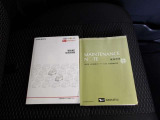 メンテナンスノート&取扱説明書を完備!