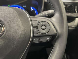 レーダークルーズコントロール(全車速追従機能付)付きです。車速に応じて追従支援してくれるので、ロングドライブも快適です。
