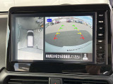 アラウンドビューモニターです!上空から貴方のお車をモニタニングしている様に車両の周りの安全確認が出来ます!