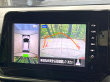 【アラウンドビューモニター】専用のカメラにより、上から見下ろしたような視点で360度クルマの周囲を確認することができます☆死角部分も確認しやすく、狭い場所での切り返しや駐車もスムーズに行えます。