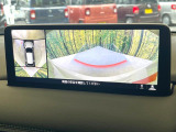 【360&deg;ビューモニター】専用のカメラにより、上から見下ろしたような視点で360度クルマの周囲を確認することができます☆死角部分も確認しやすく、狭い場所での切り返しや駐車もスムーズに行えます。