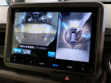 バックカメラ,マルチカメラ搭載も後退時車庫入れも簡単です。視点も切り替えができて便利です。