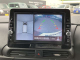 アラウンドビューモニター 駐車場での車庫入れや狭い道路での走行にカメラで確認が出来るので安心です。