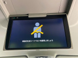 【フリップダウンモニター】大画面モニターで後席でもエンタメをお楽しみいただけます。小さなお子様にも大人気の装備です♪