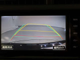 バックガイドモニターで、後方を確認しながら安心して駐車することができます。運転初心者も熟練者も必須の機能ですよ!