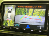【パノラミックビューモニター】専用のカメラにより、上から見下ろしたような視点で360度クルマの周囲を確認することができます☆縦列駐車や幅寄せ時に活躍してくれます♪