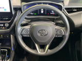 【ステアリングスイッチ】運転中、前方から目線をそらすことなく、オーディオ等の操作が可能な便利機能!安心&快適なドライブを演出してくれます♪