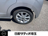 純正アルミホイール装着