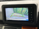 【バックカメラ】駐車時に後方がリアルタイム映像で確認できます。大型商業施設や立体駐車場での駐車時や、夜間のバック時に大活躍!運転スキルに関わらず、今や必須となった装備のひとつです!