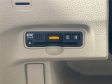ETC車載器付きです。高速道路の料金所もスムーズに通過できます。