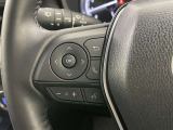ステアリングスイッチ装備!運転しながら手元でオーディオの操作などができます。