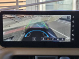 車体の下や後輪付近を映すインビジブルフードビュー!