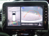 アラウンドビューモニターも付いているので、車庫入れもスムーズにできます。
