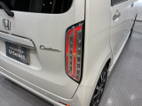 視認性がいいテールランプ。後続車にも存在をアピール。