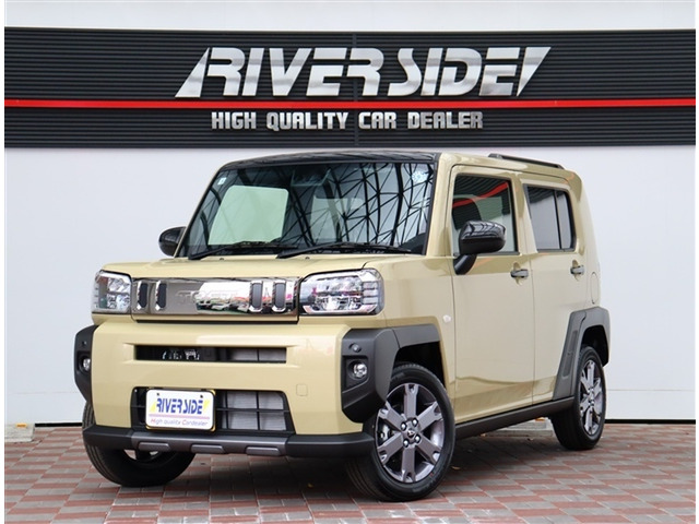 タフト G ターボ ダーククロム ベンチャー 届出済未使用車ガラスルーフ純正15インチア