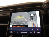 車両周辺の安全確認をするパノラミックビューモニター