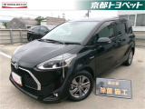 こちらの車両はご成約後に当社指定の新品タイヤ2本に交換いたします。ブラックマイカのシエンタハイブリッド入荷しました。
