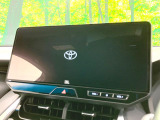 【12.3インチワイドナビ】高級感とインパクトのある大型ワイドナビを装備。各種オーディオ操作はもちろん、横長ワイド画面でのマップ2分割表示など、利便性も高いナビです♪