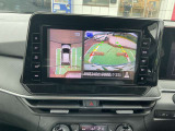 360度のカメラで駐車もらくらくです