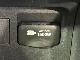 【1500Wアクセサリーコンセント】消費電力1500Wまでの家電が使えます。キャンプやスポーツ・アウトドアでのアクティビティはもちろん、災害・停電の際に大活躍♪