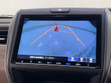 バックカメラの画像です。ガイドラインがスムースな車庫入れをサポートいたします!車庫入れの安心感がアップしますね☆