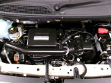 自慢のエンジンはパワードbyHONDAです。精度とバランスにこだわって、低回転からスムースなパワーを発揮します。