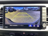 バックカメラ搭載で後方の視認性も十分です。