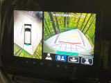 【全方位モニター用カメラ】専用のカメラにより、上から見下ろしたような視点で360度クルマの周囲を確認することができます☆死角部分も確認しやすく、狭い場所での切り返しや駐車もスムーズに行えます。