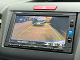 バックカメラのお写真です。駐車が苦手な方でも楽に駐車が行えますね♪