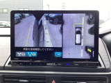 運転席から見づらいサイドミラー下部を映すサイドカメラ装備です!