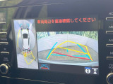 【パノラミックビューモニター】専用のカメラにより、上から見下ろしたような視点で360度クルマの周囲を確認することができます☆死角部分も確認しやすく、狭い場所での切り返しや駐車もスムーズに行えます。