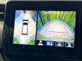【全方位モニター用カメラ】専用のカメラにより、上から見下ろしたような視点で360度クルマの周囲を確認することができます☆死角部分も確認しやすく、狭い場所での切り返しや駐車もスムーズに行えます。