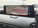 上からのトップビューとリア周辺。バックでの駐車時に主に使用します。