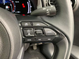 前方の車との車間を設定し、スピードを上げたり緩めたりを自動で行ってくれる追尾式の「レーダークルーズ」。上級装備の一つです!高級車にしかつかない嬉しい機能です。
