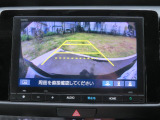 車庫入れ・駐車を安心サポート!バックカメラ装備です。