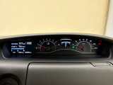 メーターも大きく運転席からも見やすいようになっています