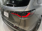 視認性がいいテールランプ。後続車にも存在をアピール。