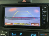 後方の見にくい視界もバックモニターで確認サポートして駐車時も安心☆