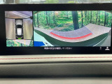 【360&deg;ビューモニター】専用のカメラにより、上から見下ろしたような視点で360度クルマの周囲を確認することができます☆死角部分も確認しやすく、狭い場所での切り返しや駐車もスムーズに行えます。